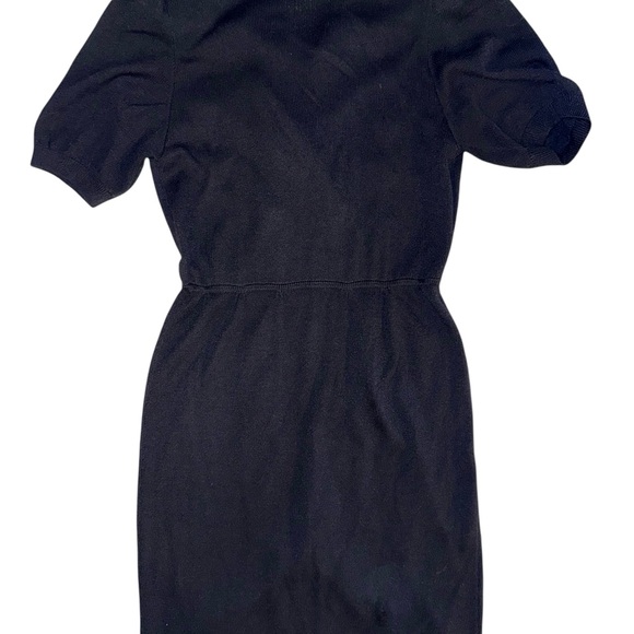 Vintage St John By Marie Gray Black Dress - Picture 3 of 8